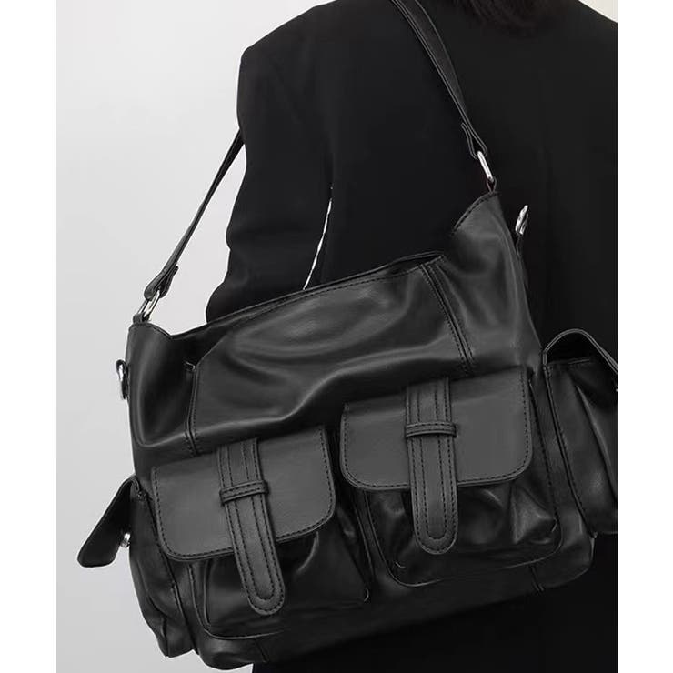 マルチポケットショルダーバッグ 斜めがけ | Miniministore | 詳細画像9 