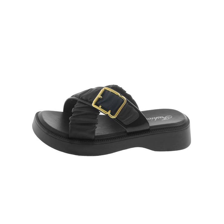 厚底サンダル クロスベルトサンダル韓国風 | Miniministore | 詳細画像19 