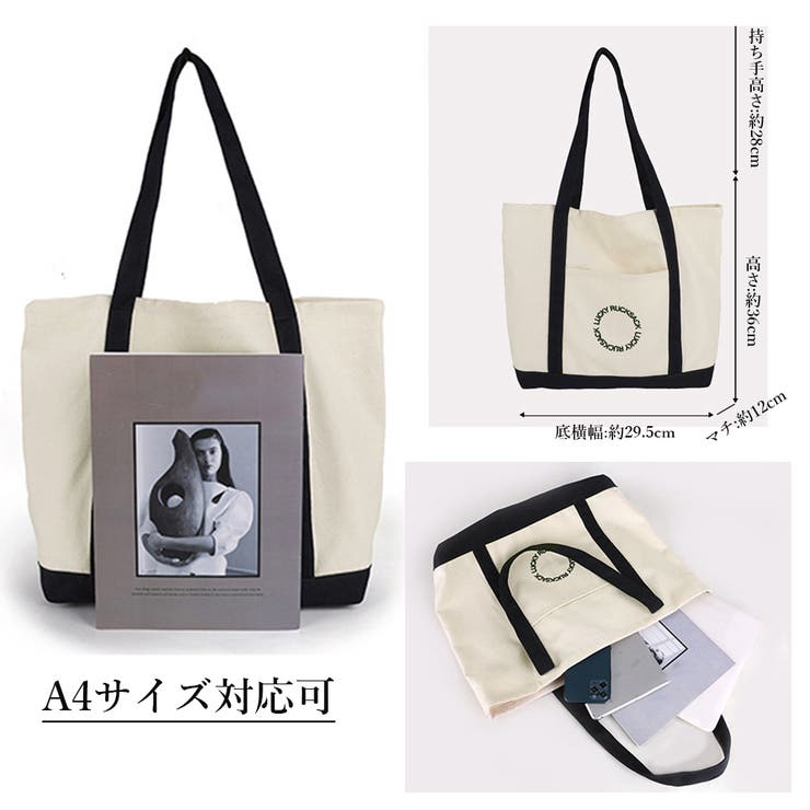 トートバッグ レディースキャンバスバッグ | Miniministore | 詳細画像4 
