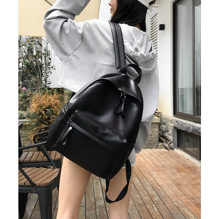 PUレザー リュックサック レディース | Miniministore | 詳細画像4 