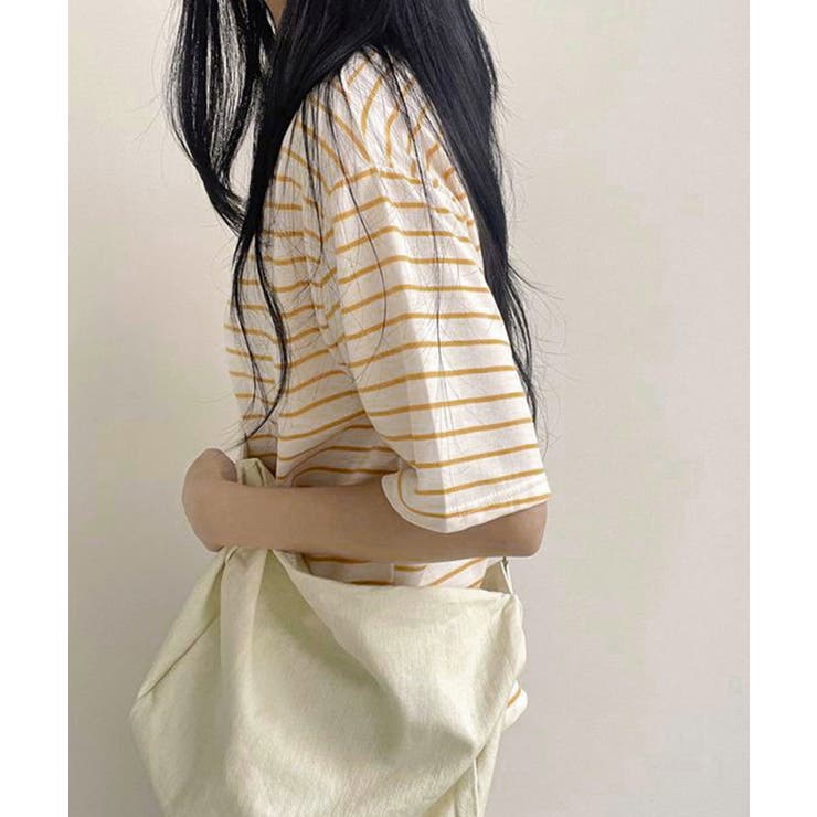 ボーダー柄tシャツ レディース 半袖夏服 | Miniministore | 詳細画像8 