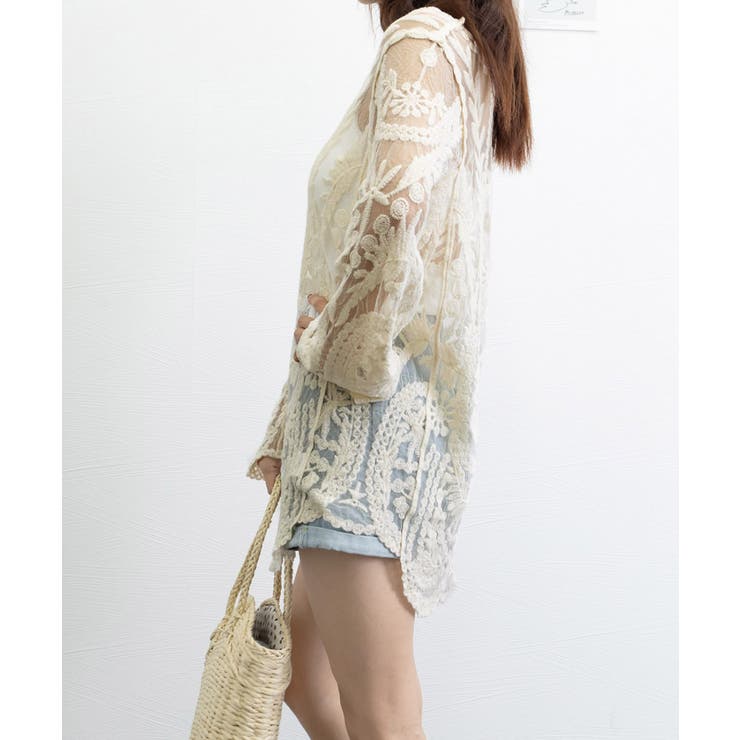 水着アウター 透かし編みビーチウェア夏海 | Miniministore | 詳細画像20 
