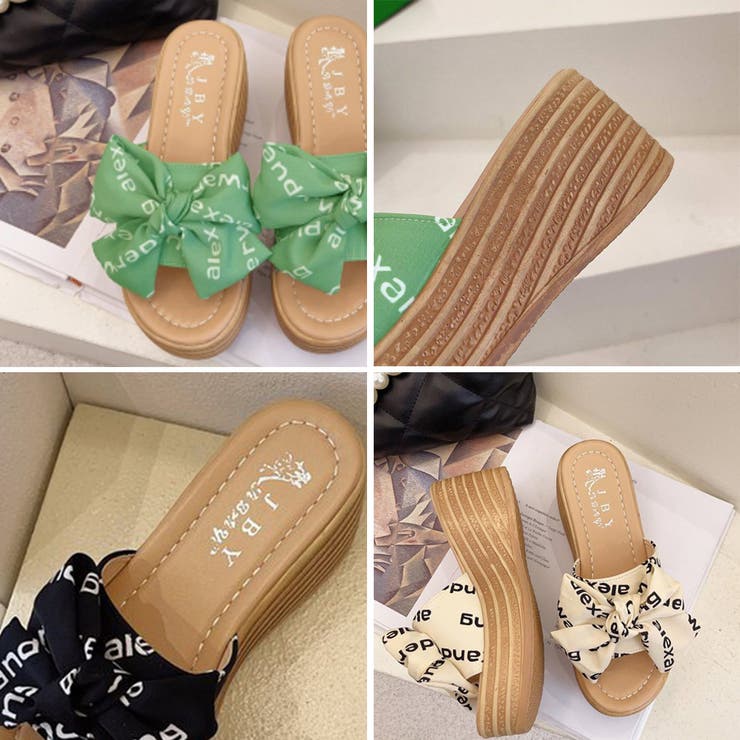 厚底サンダル ウエッジソール 韓国風 | Miniministore | 詳細画像4 