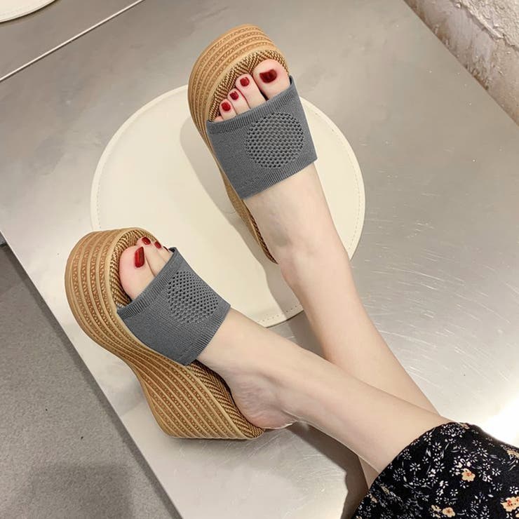 厚底 ミュールサンダル レディース 韓国 | Miniministore | 詳細画像11 