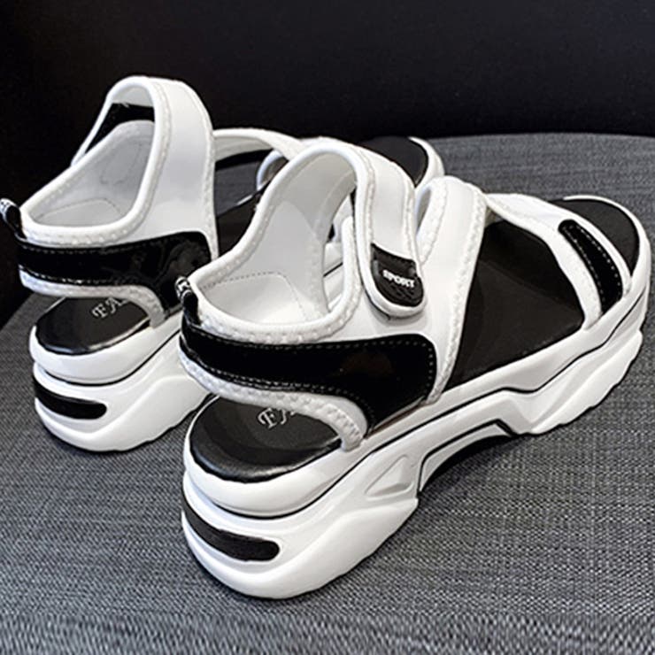 厚底 スポーツサンダル マジックテープ | Miniministore | 詳細画像16 