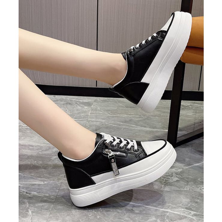 厚底スニーカー韓国 レディース疲れない靴 | Miniministore | 詳細画像2 