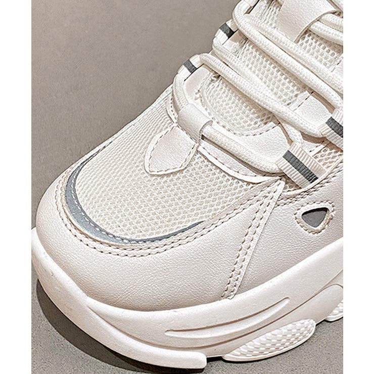 厚底ダッドスニーカー レースアップ 韓国 | Miniministore | 詳細画像25 