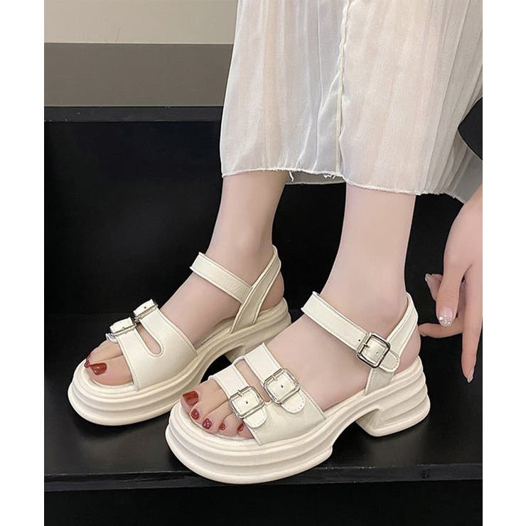 厚底サンダル レディース ベルトサンダル | Miniministore | 詳細画像6 