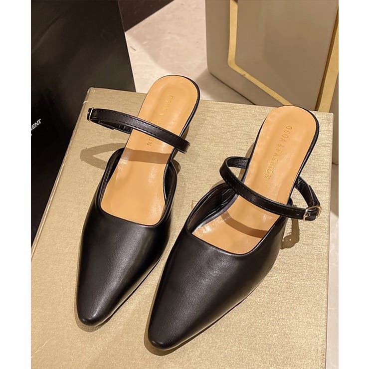 サンローラン　パンプス　ミュール　サンダル　未使用　正規品　37 ミュール パンプスサンダル レディース[品番：II000008339