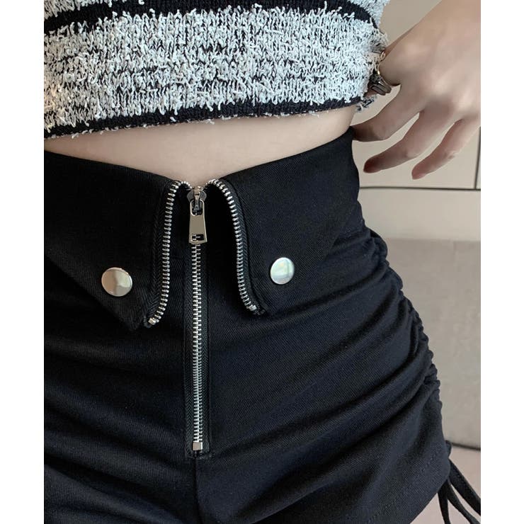 ショートパンツ サイドドロスト短パン美脚 | Miniministore | 詳細画像10 