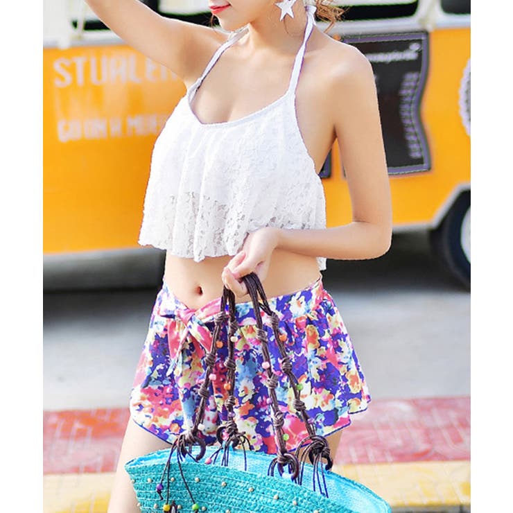 ビキニ水着レディース盛れる水着3点セット | Miniministore | 詳細画像1 