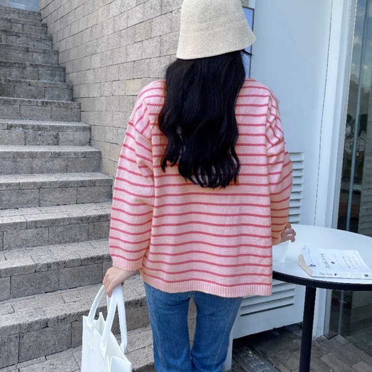 ニットトップス フロントスリット 秋冬 | Miniministore | 詳細画像5 