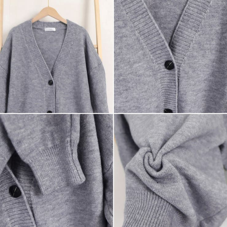 ニットカーディガン レディース 中厚手 | Miniministore | 詳細画像4 