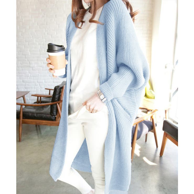 ドルマンニットカーディガン 秋冬アウター | Miniministore | 詳細画像1 