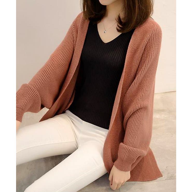 ドルマンニットカーディガン 秋冬アウター | Miniministore | 詳細画像21 