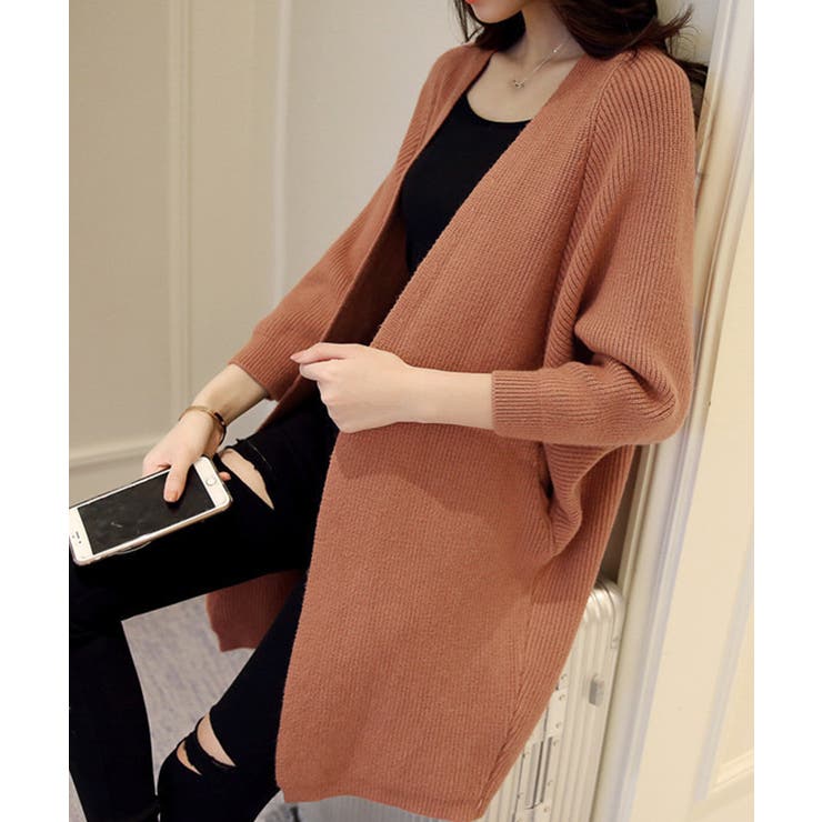 ドルマンニットカーディガン 秋冬アウター | Miniministore | 詳細画像22 