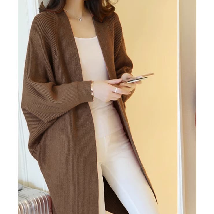 ドルマンニットカーディガン 秋冬アウター | Miniministore | 詳細画像27 