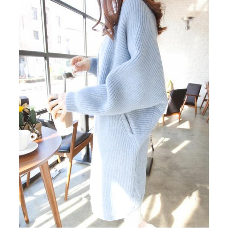 ドルマンニットカーディガン 秋冬アウター | Miniministore | 詳細画像3 