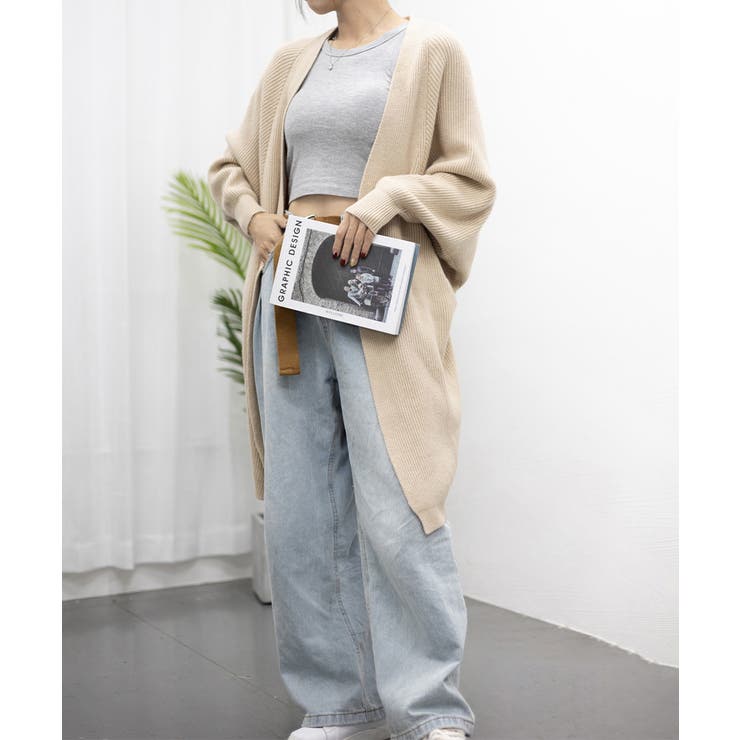 ドルマンニットカーディガン 秋冬アウター | Miniministore | 詳細画像30 