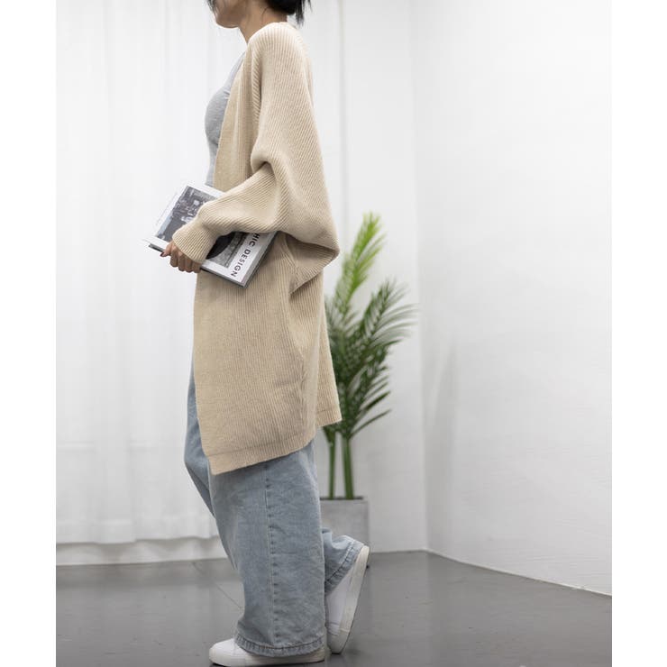 ドルマンニットカーディガン 秋冬アウター | Miniministore | 詳細画像31 