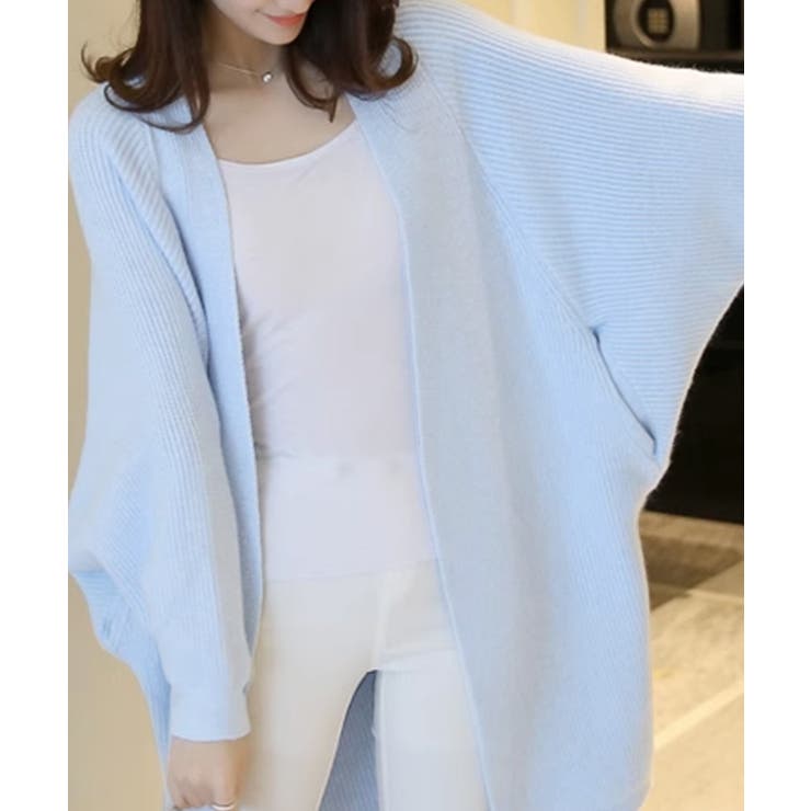 ドルマンニットカーディガン 秋冬アウター | Miniministore | 詳細画像4 