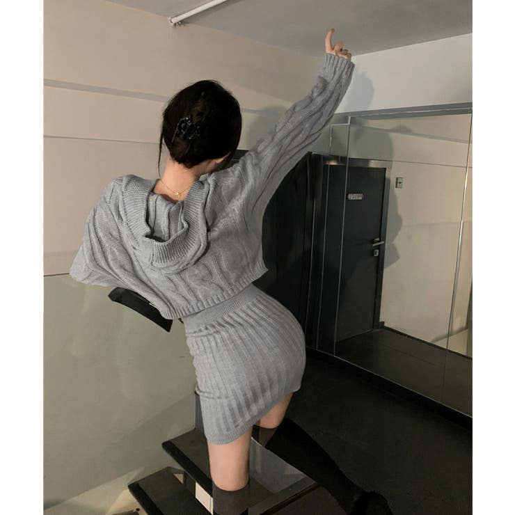 ニット ケーブルニットセットアップ 韓国 | Miniministore | 詳細画像10 