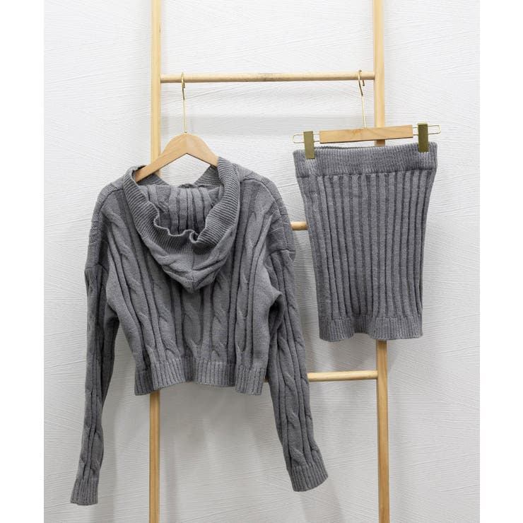 ニット ケーブルニットセットアップ 韓国 | Miniministore | 詳細画像22 
