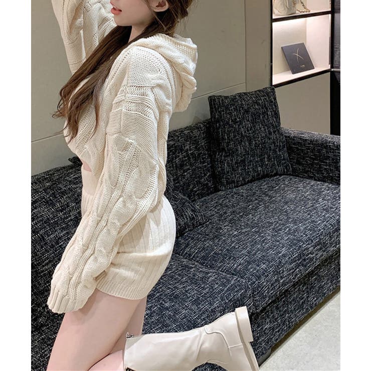 ニット ケーブルニットセットアップ 韓国 | Miniministore | 詳細画像4 