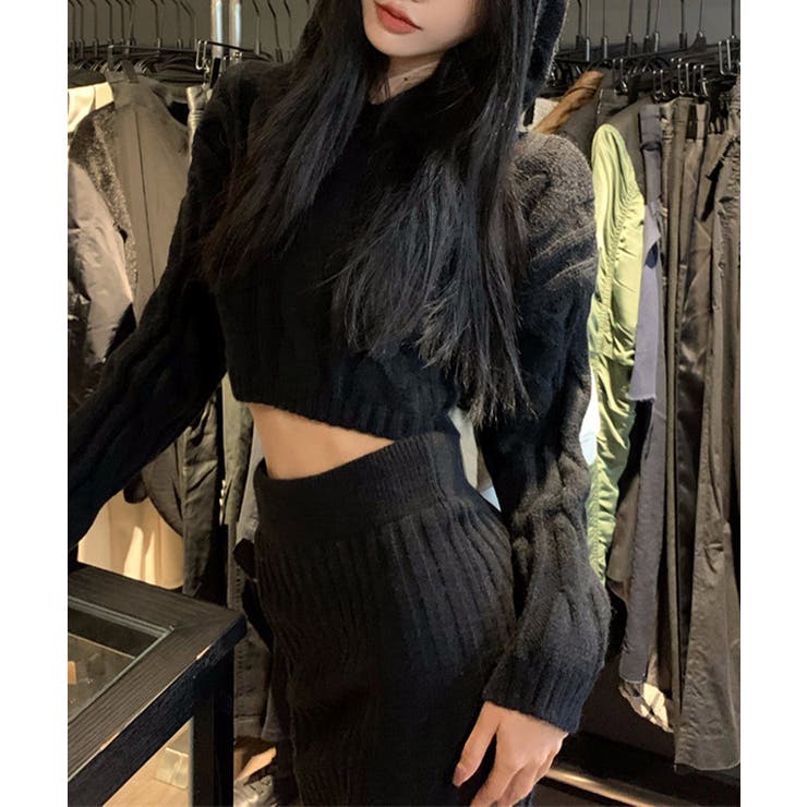 ニット ケーブルニットセットアップ 韓国 | Miniministore | 詳細画像8 