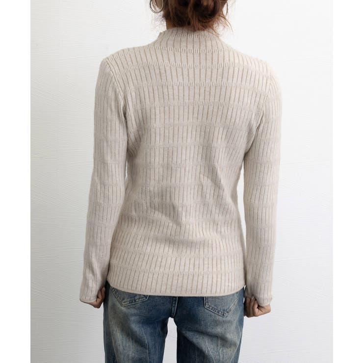 裏起毛 プチハイネックニットトップス厚手 | Miniministore | 詳細画像22 