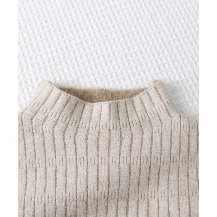 裏起毛 プチハイネックニットトップス厚手 | Miniministore | 詳細画像28 