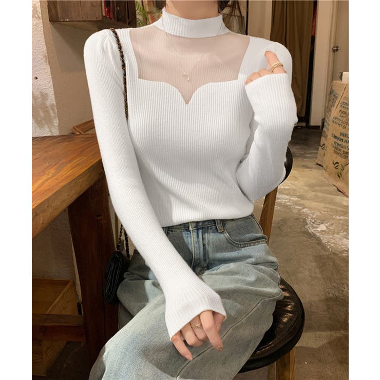ニットトップス プチハイネックレディース | Miniministore | 詳細画像5 
