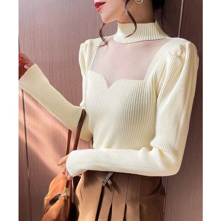 ニットトップス プチハイネックレディース | Miniministore | 詳細画像6 