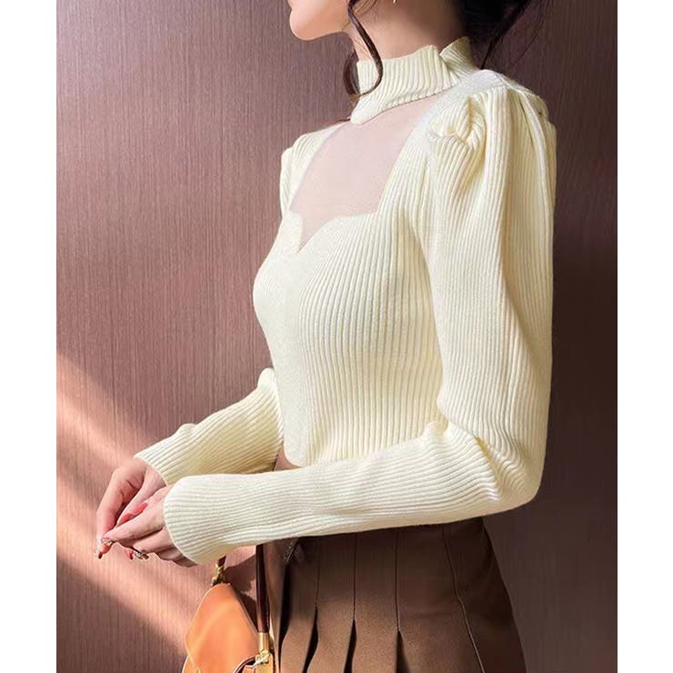 ニットトップス プチハイネックレディース | Miniministore | 詳細画像7 
