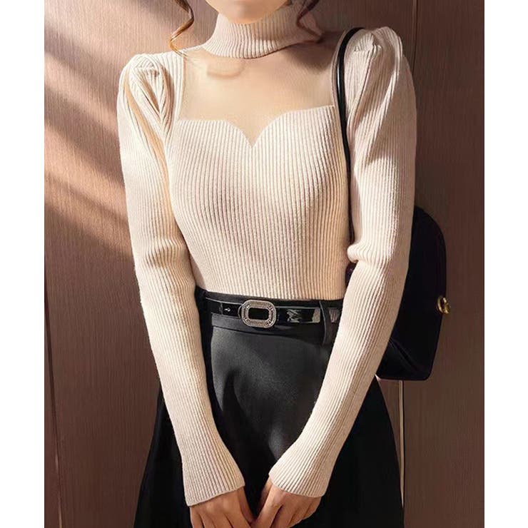 ニットトップス プチハイネックレディース | Miniministore | 詳細画像8 