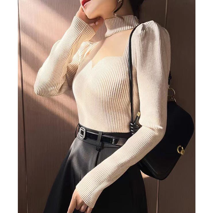 ニットトップス プチハイネックレディース | Miniministore | 詳細画像9 