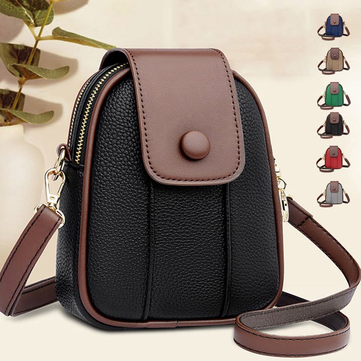 ショルダーバッグ・ポシェット ORIGAMI MINI SHOULDER BAG ミニショルダーバッグ PU カジュアル ミニポシェット オフィス
