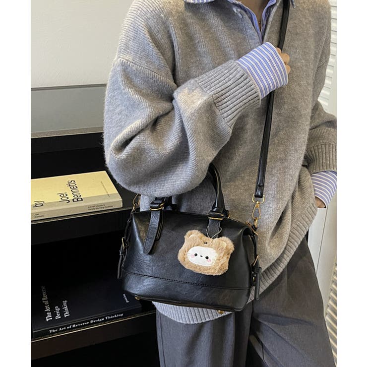 ミニボストンバッグレトロショルダーバッグ | Miniministore | 詳細画像18 
