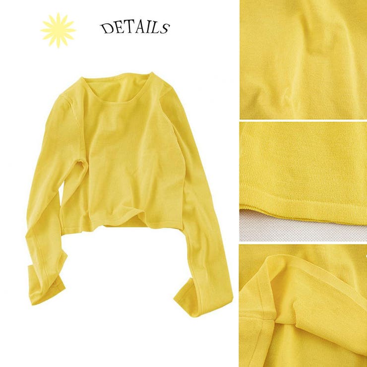 サマーニット トップス 長袖 | Miniministore | 詳細画像4 