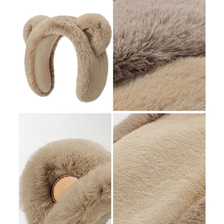 耳あてイヤーマフ くま耳イヤーウォーマー | Miniministore | 詳細画像7 