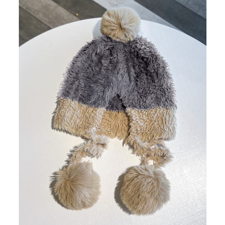 ポンポン付き もこもこニット帽子あったか | Miniministore | 詳細画像21 