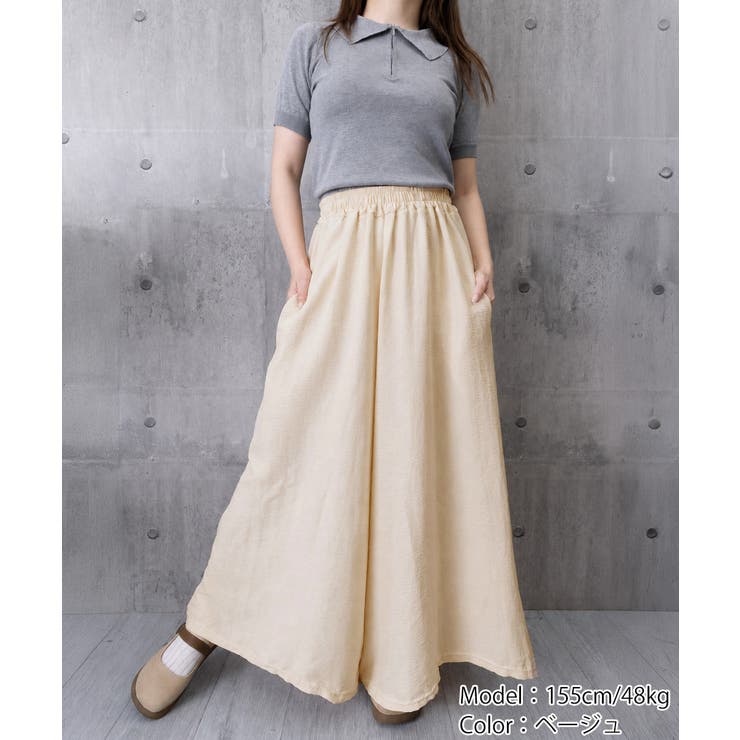 ワッシャーワイドパンツ韓国風フレアパンツ | Miniministore | 詳細画像26 