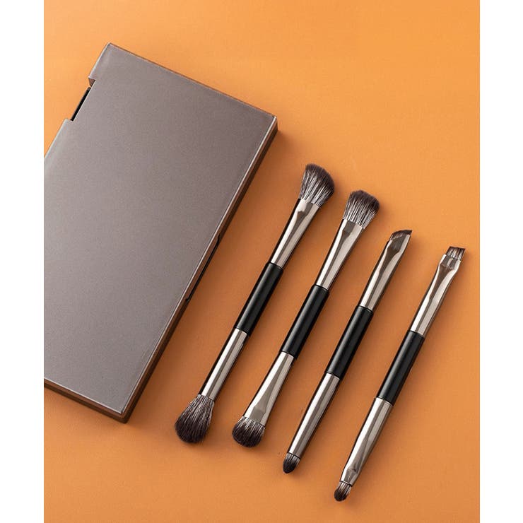 メイクブラシ4本セット ミラー付きケース | Miniministore | 詳細画像13 