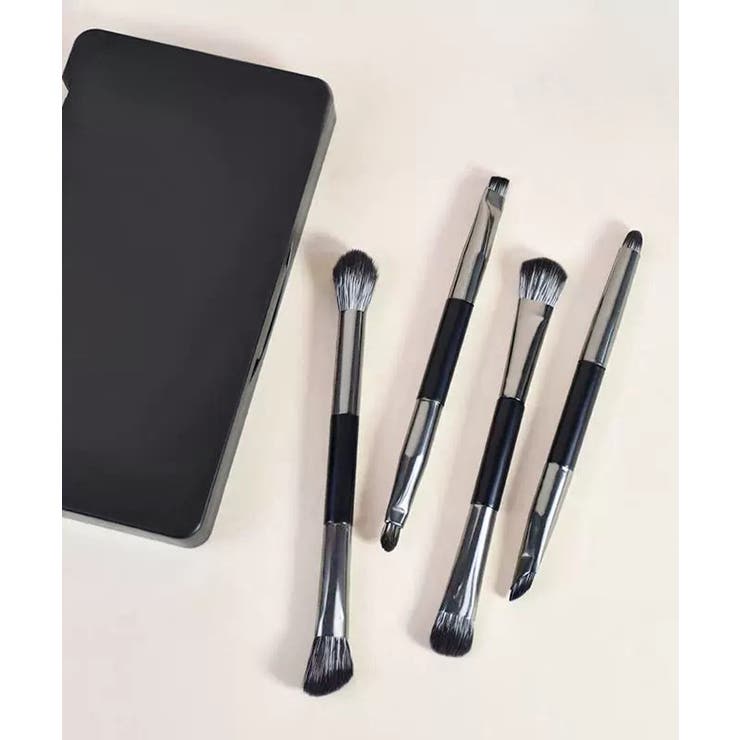 メイクブラシ4本セット ミラー付きケース | Miniministore | 詳細画像5 