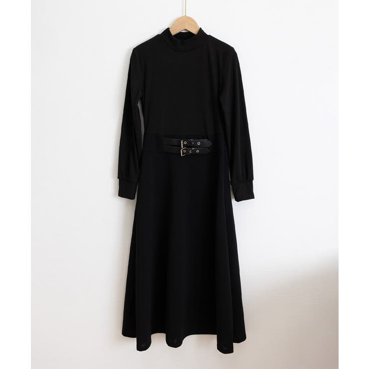 ベルト飾りロングワンピースウエストマーク | Miniministore | 詳細画像21 