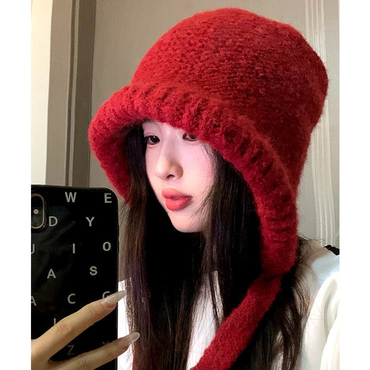 ノルディック柄ニット帽無地ニットキャップ | Miniministore | 詳細画像9 