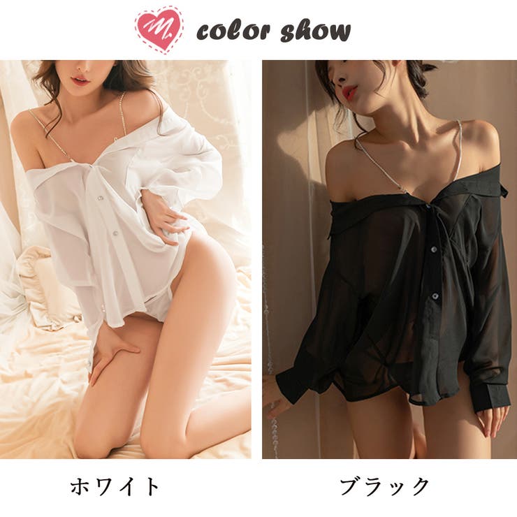 セクシーランジェリー シャツワンピース夏 | Miniministore | 詳細画像2 