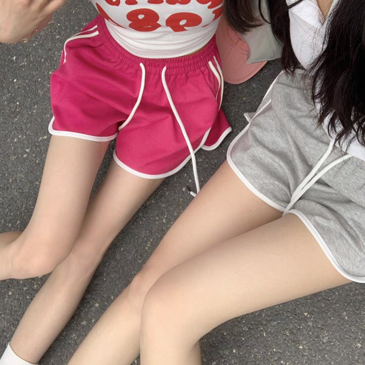 リアル 韓国ショートパンツ スポーツ[品番：II000010502 レディース パンツ