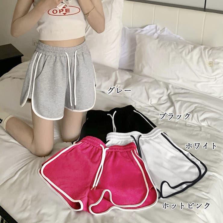 韓国ショートパンツ レディース スポーツ[品番：II000010502