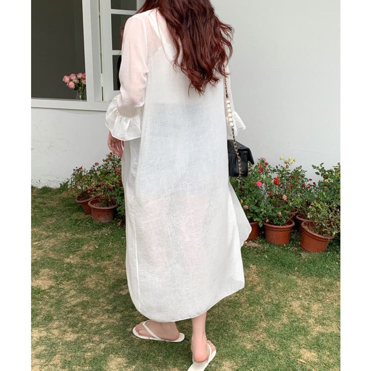 シアーカーディガン ロングカーディガン夏 | Miniministore | 詳細画像8 